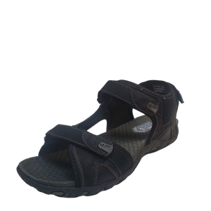 Nunn Bush Men's Shoes Rio Bravo hook and loop Lightweight Sandals 12W Black from Affordable Designer Brands