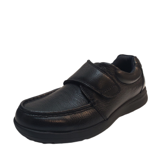 Nunn Bush Mens Casual Shoes Cam-Strap Tumble Leather Slip On Loafers Black  9.5W US 42.5 EU 8.5 UK Affordable Designer Brands