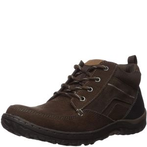 Nunn Bush Men's Quest Rugged Chukka Boots Leather Brown 7M from Affordable Designer Brands