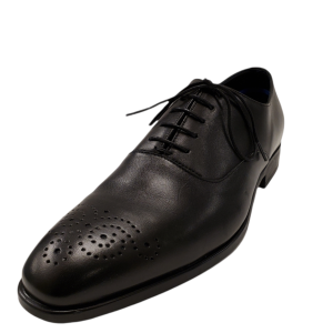 Paul Smith Men's Guy Brogue Toe Leather Oxford Black 8.5M  from Affordable Designer Brands