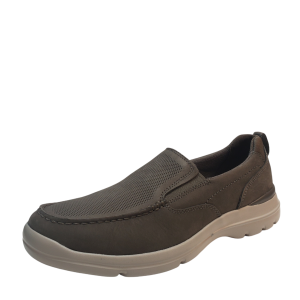 Rockport Mens Leather Shoes City Edge Slip-On Loafers Olive 7.5M Affordable Designer Brands