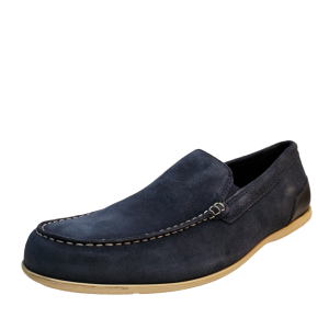 Rockport Mens Casual Shoe Malcolm Venetian Leather Slip On Loafers 12M Navy Blue from Affordable Designer Brands