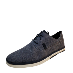 Rockport Mens Casual Shoes Austyn Canvas Lace Up Oxfords 10M Navy Blue from Affordable Designer Brands