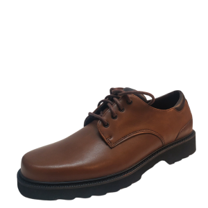 Rockport Mens Dress Shoes Northfield Leather Lace Up Oxfords 10M Dark Brown from Affordable Designer Brands