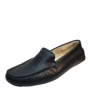 Rockport Womens Casual Shoes Bayview Leather Slip On Slippers Black 6M from Affordable Designer Brands