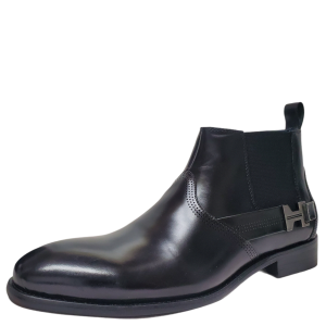 Stacy Adams Men's Joffrey Chelsea Leather Boots Black 7 M from Affordable Designer Brands