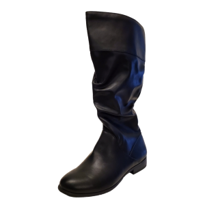Style & Co Women Kelimae Ruched Smooth Faux Leather Riding Boots 6M  Black from Affordable Designer Brands
