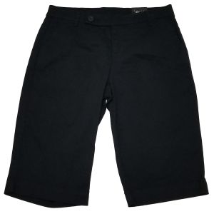 Style Co. Twill Bermuda Shorts Deep Black 8 from Affordabledesignerbrands.com