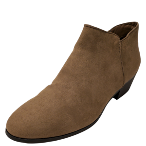 Style & Co Womens Wileyyf1 Ankle Booties Taupe Micro 12M from Affordable Designer Brands