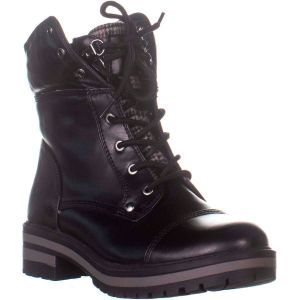 Tommy Hilfiger Dyan Lace-Up Winter Boots Black 9.5M from Affordable Designer Brands