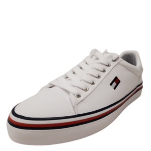 Tommy Hilfiger Womens Fressian Sneakers White 9M from Affordable Designer Brands