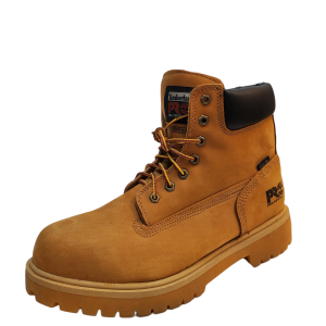 Timberland Men Steel Toe Boots PRO 6 inch Direct Attach Waterproof 11M Yellow from Affordable Designer Brands