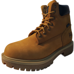 Timberland Men's PRO 6 inch Direct Attach Safety Toe Boots Water-resistant Nubuck Leather Yellow 9M Affordable Designer Brands
