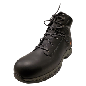 Timberland PRO Men's 6in Hypercharge Composite Toe Waterproof Work Boot Black 14M from Affordable Designer Brands