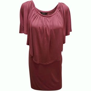 Thalia Sodi Women Convertible Ruffled Off-The-Shoulder Dress Mesa Rose Xsmall Affordable Designer Brands