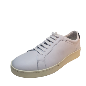 The Mens Store at Bloomingdales Mens Shoes  Leather Lop top  Sneakers 9M White from Affordable Designer Brands