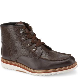 Vintage Foundry Men's Jackson Mid Top Leather Boot Brown US 11M EUR 44 UK 10 Affordable Designer Brands