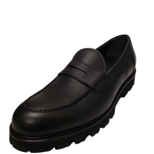 Vince Men's Comrade Loafers Leather Black 11M from Affordable Designer Brands