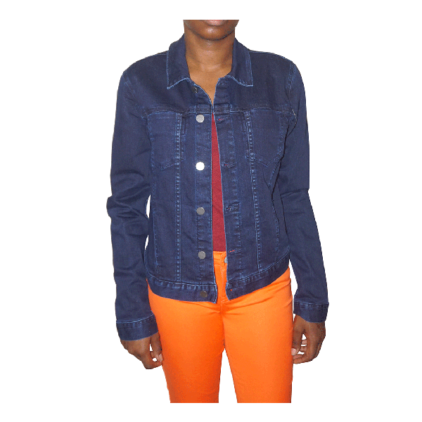 Buy Lucky Brand Womens Adelaide Denim Jacket, Resin Rinse, Large at  Amazon.in