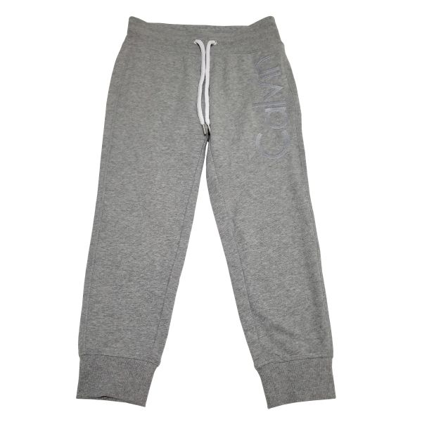 Men's luxury jogging pants - Black jogging pants with silver logo