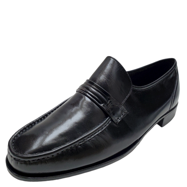 Florsheim Men's Como Moc Toe Loafers Shoes Black 8 3E US 7UK EU Affordable Designer Brands | Affordable Designer Brands