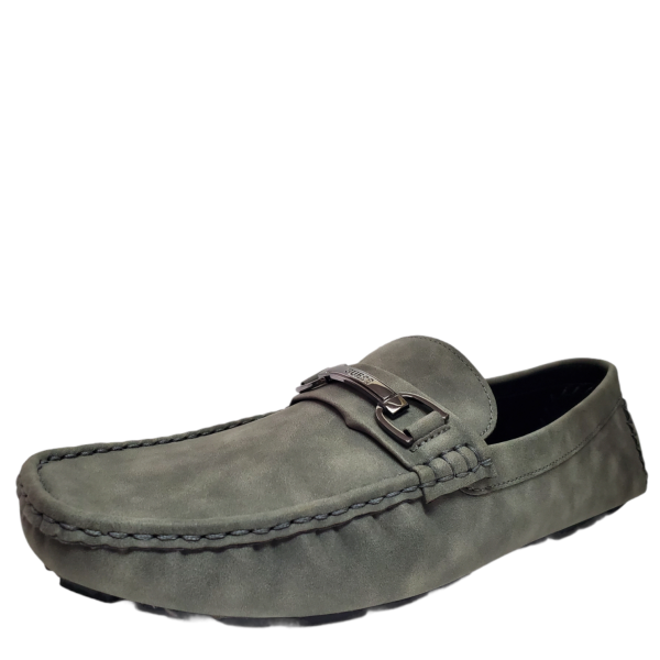 Mens Axle Drivers Loafers Dark Gray 10.5 M Affordable Brands | Affordable