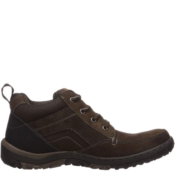 Nunn Bush Quest Moc Toe Chukka Boots Brown Suede Leather 84828-200