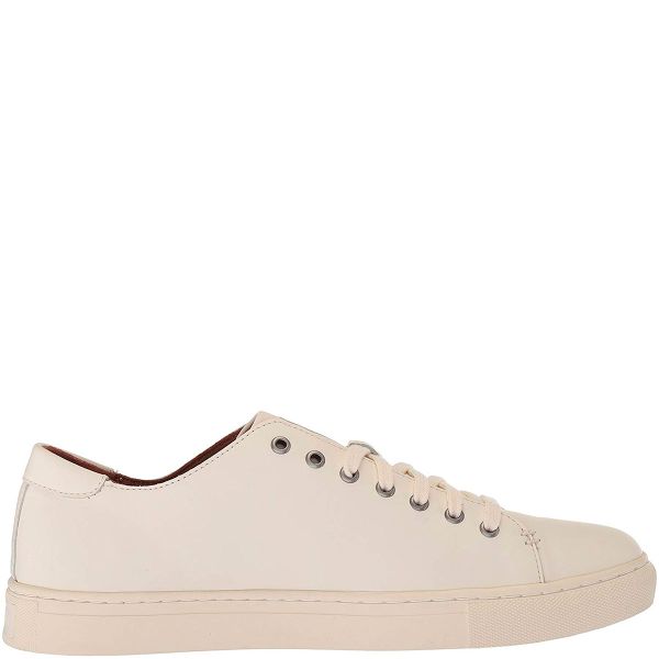Men's beige/cream sneakers with high sole, ultra-light - AD584
