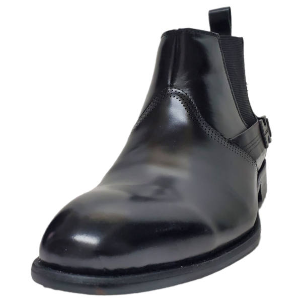 Men’s Chelsea boots in black leather
