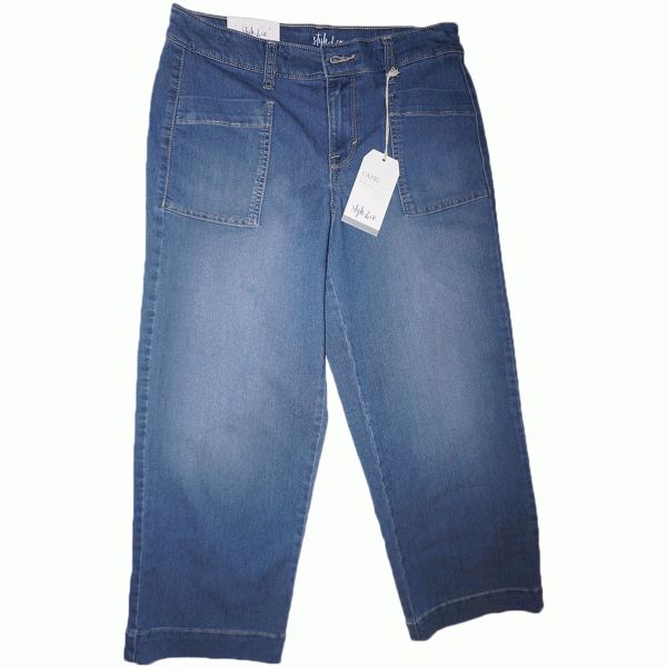 Style & CO. Trouser Pocket Capri, Tuscon 18