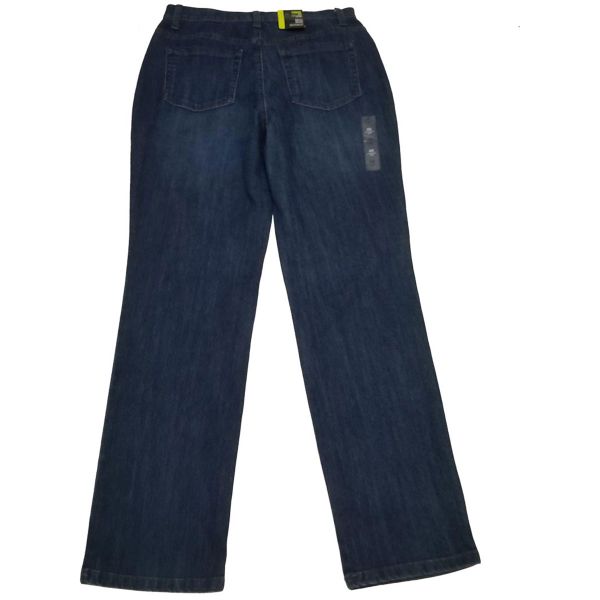 Women's Style & Co Straight Leg High Rise Tummy Control Jeans Size
