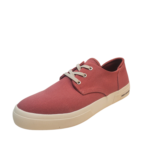 + Stone Men's Casual Shoes Kiva Lace Up Fashion Sneakers10M Red Affordable Designer Brands | Affordable Designer