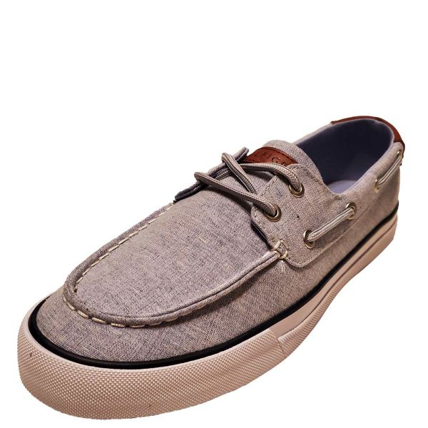 Procent morgenmad Tålmodighed Tommy Hilfiger Men's Petes Water-resistant fabric Light Blue Boat Shoes 8.5  M