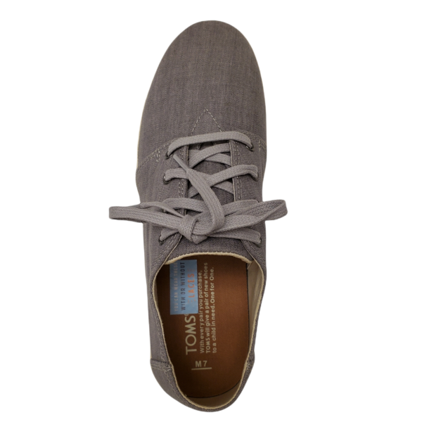 Old Navy Gray Canvas Lace-Up Sneakers Casual Shoes Mens Size 9 NEW - beyond  exchange