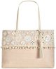 Angel By L. Martino Extra-Large Boarding Tote Natural Beige
