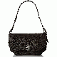 Aimee Kestenberg Rocco Medium Shoulder Bag Black Lizard Emboss Front From Affordable Designer Brands

