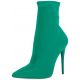 Aldo Cirelle Stiletto Stretch Booties Green 7.5M from Affordable Designer Brands