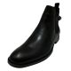 Alfani Mens Ramon Leather  Black Chelsea Boots 8.5 M Affordable Designer Brands