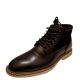 Alfani Mens Rynier Black Leather Lace-Up Boots 12 M Affordable Designer Brands