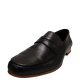 Alfani Mens Alfatech Blaine Leather Black Penny Loafers 10 M