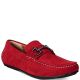 Alfani Mens James Suede Drivers Loafers Red 8M from Affordabledesignerbrands.com