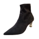 Alfani Womens  Shoes Bambey Man-made Pull On Black  Ankle Boots Black 7.5M from Affordable Designer Brands