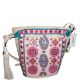 Angel By L. Martino Small Bucket Crossbody Multi front Affordable Designer Brands 