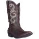 American Rag Dawnn Western Boots Faux Leather Brown 5M Affordable Designer Brands