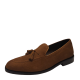 Anthony Veer Mens Dress Shoes Kennedy Tassel Loafers Honey Brown 10D from Affordable Designer Brands