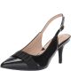 Adrienne Vittadini Shandy Pumps Leather Black 8M from Affordable Designer Brands