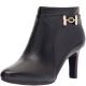 Bandolino Womens Lappo Leather Ankle Booties Black 7W from Affordabledesignerbrands.com