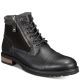 Bar III Mens Connor Leather Black Lace-Up Boots 12 M from Affordable Designer Brands