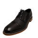 Bar III Men's Parker Leather Cap-Toe Brogues Oxfords Black 7.5M from Affordable Designer Brands