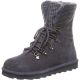 BEARPAW Women's Maria Boots Suede Leather Gray Charcoal 6 from Affordable Designer Brands